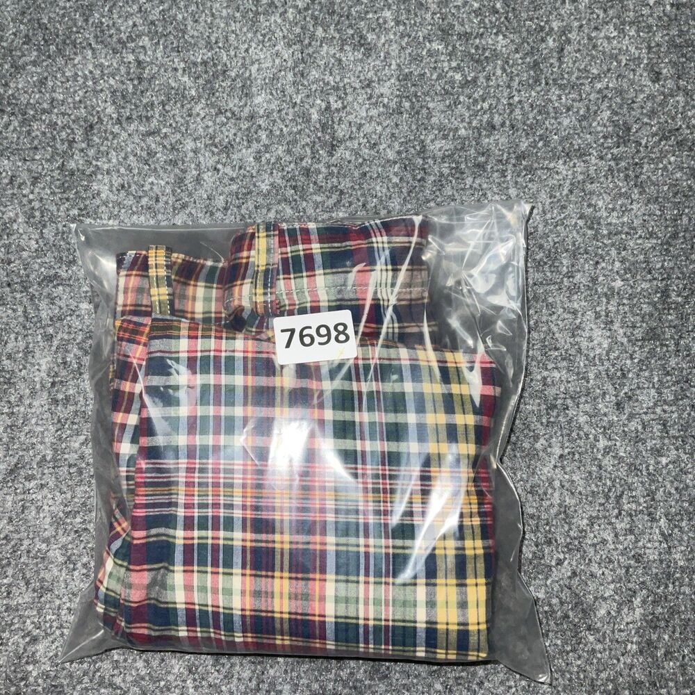 Polo Ralph Lauren Shorts Mens Size 38 Bleeker Madras Casual Preppy - Picture 10 of 11
